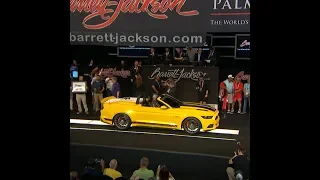 Barrett-Jackson Palm Beach - Mustang Auction for the Wounded Warrior Project