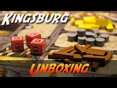 Kingsburg - Brettspiel Unboxing [deutsch] | Abenteuer Brettspiele