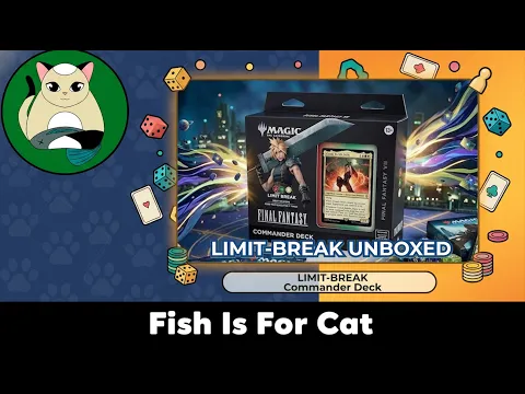 FINAL FANTASY VII ️ Limit-Break Commander Deck Unboxing | MTG x FFVII [No Talk ASMR]
