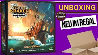 FEED THE KRAKEN - Deluxe Edition | WAS IST DRIN? -  Brettspiel Unboxing [Brettspiele]