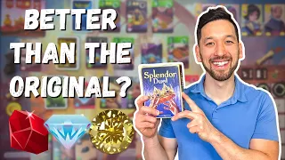 Splendor Duel Review! One of the Best Two-Player Board Games!