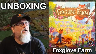 Unboxing Foxglove Farm, a Board Game from Alley Cat Games | Designed by Aya Taguchi and Shun Taguchi