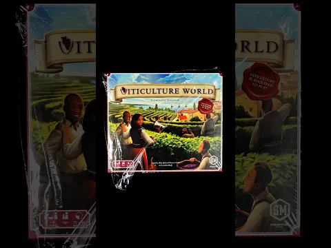 Un-unboxing Viticulture World #viticulture #unboxing #expansion #boardgames