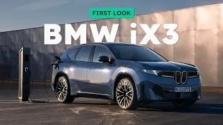 BMW iX3 First Look: 400 Miles Of Range To Tackle Tesla And China's EVs