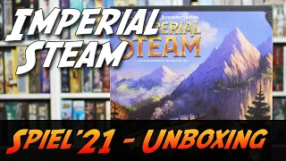 Imperial Steam - Brettspiel Unboxing (Capstone Games)