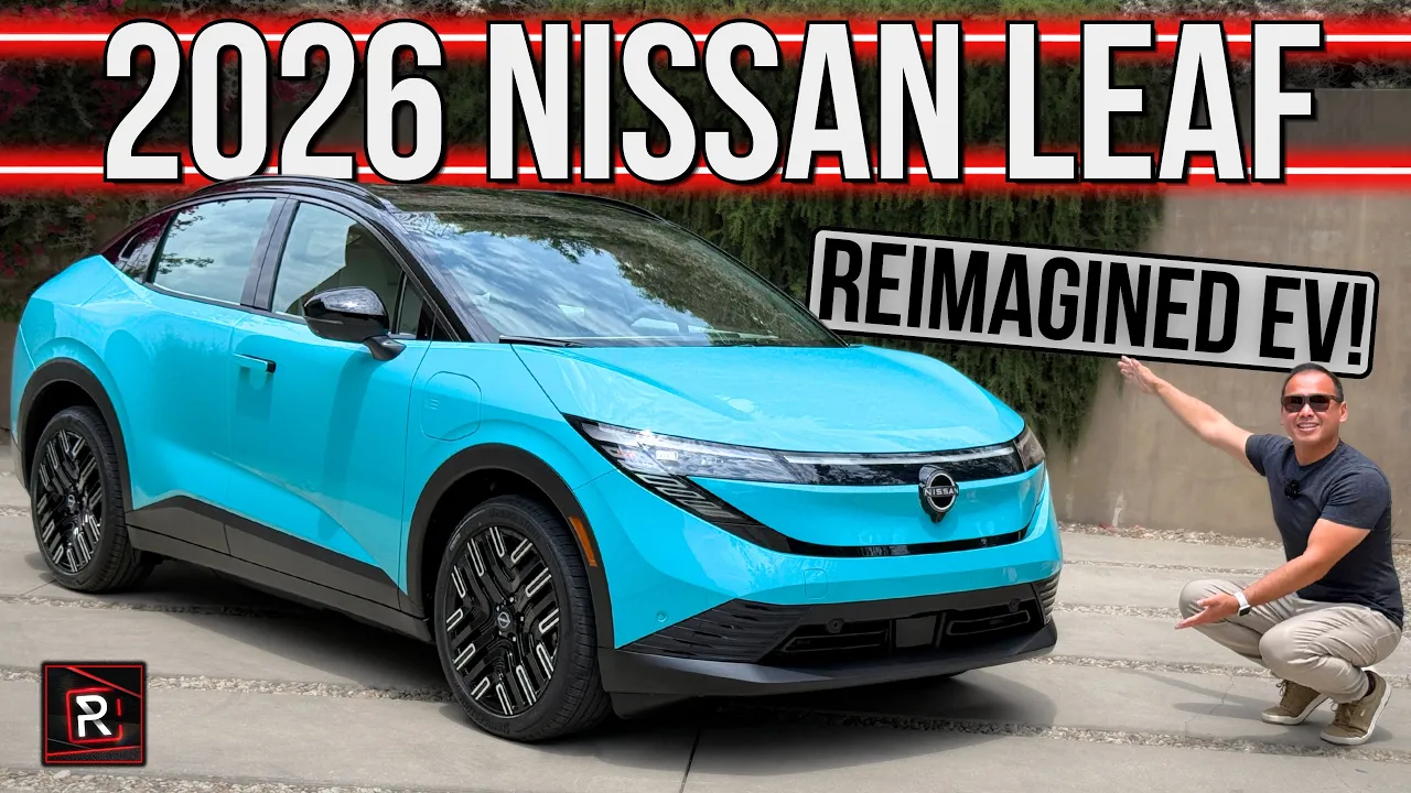 The 2026 Nissan Leaf Platinum Is A Reimagined Fully Electric Crossover For The Masses