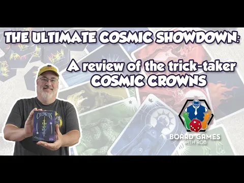 Cosmic Crowns Review & Gameplay Overview | A New Trick-Taking Game from Sumain Games