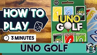 How To Play Uno Golf In Minutes!