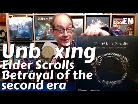 Elder Scrolls Betrayal of the second era Unboxing EN