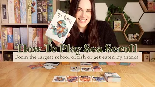 How To Play Sea Scroll! | Form the largest school of fish or get eaten by sharks!