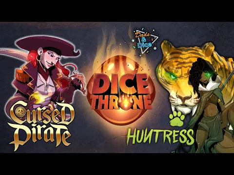 Cursed Pirate vs. Huntress | Dice Throne