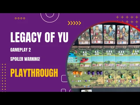 Legacy of Yu - Solo Playthrough #2 (spoilers) | DaniCha