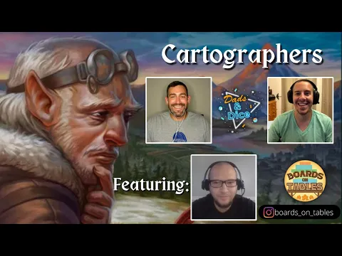 CARTOGRAPHERS | Table Top Simulator | Playthrough ft. @boards_on_tables