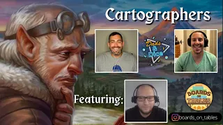 CARTOGRAPHERS | Table Top Simulator | Playthrough ft. @boards_on_tables
