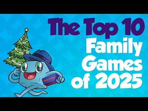 Top 10 Family Games of 2025 - with Tom Vasel