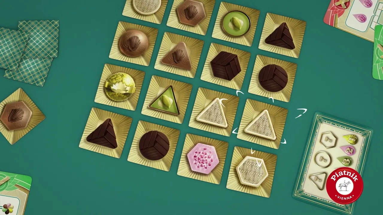 CHOCOLATES - family game - Teaser (EN) Piatnik