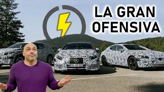 TESLA EN EL PUNTO DE MIRA: MERCEDES BENZ LANZA 6 ELÉCTRICOS NUEVOS ¡EN SÓLO DOS AÑOS! (los planes)