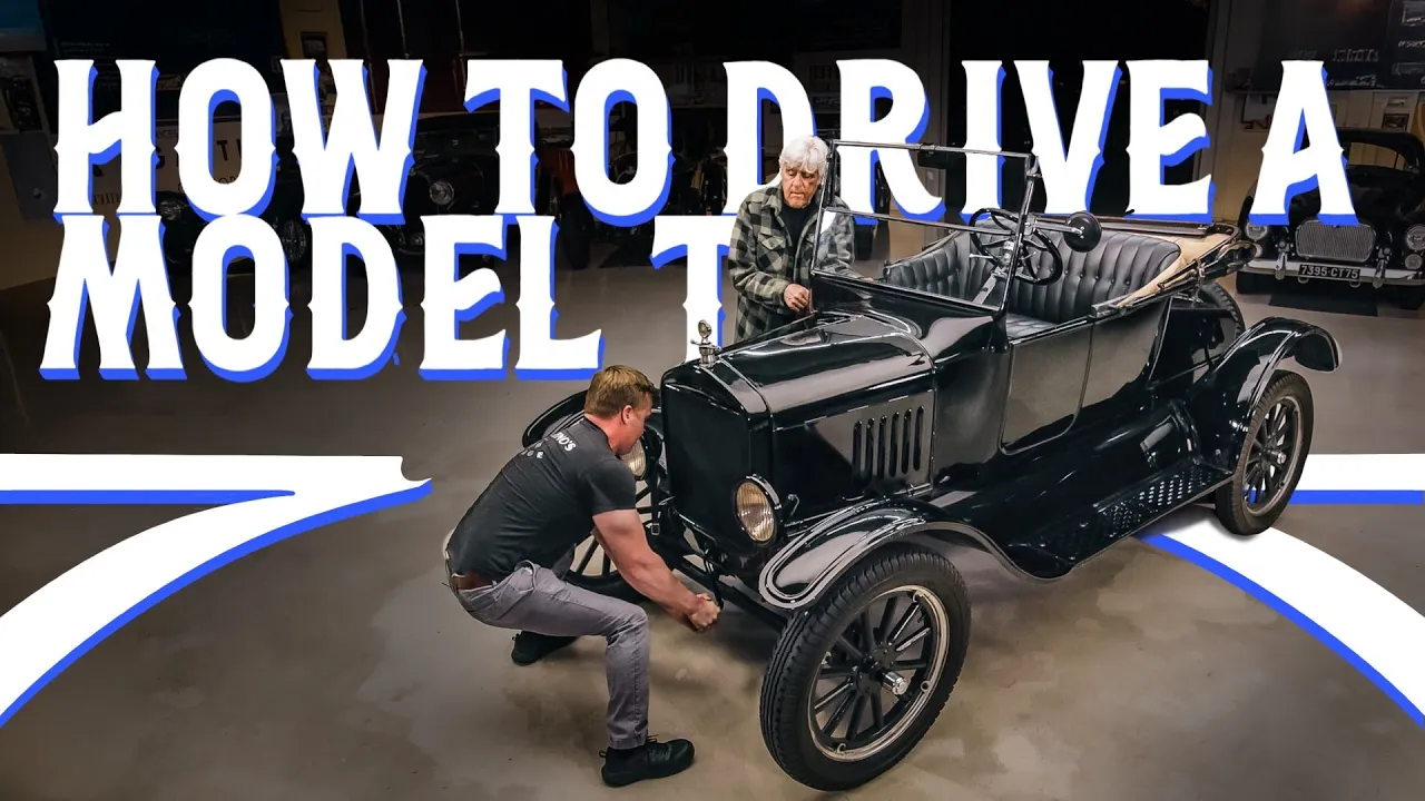 Jay Leno Teaches His Producer How To Drive Ford Model T | Jay Leno's Garage