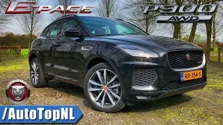 Jaguar E Pace P300 R Dynamic Review by AutoTopNL (English Subtitles)