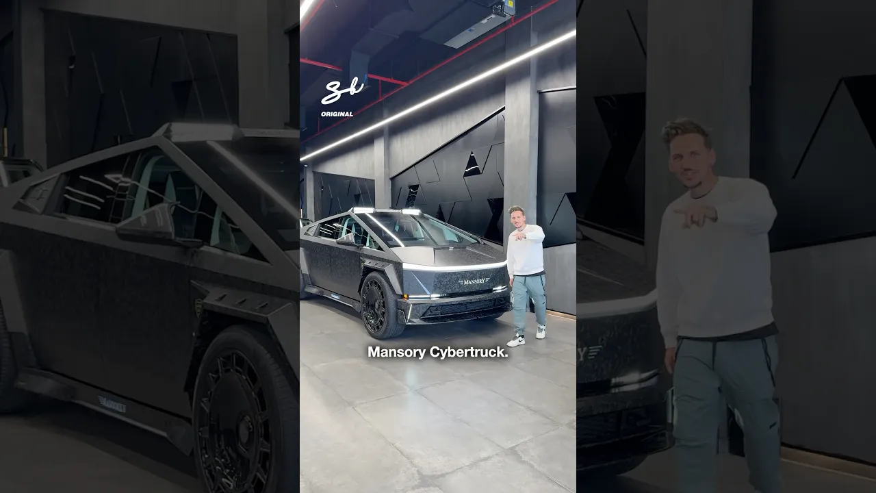 A Mansory Cybertruck! 😍 ​⁠@sbxcars  #cybertruck #mansory #tesla