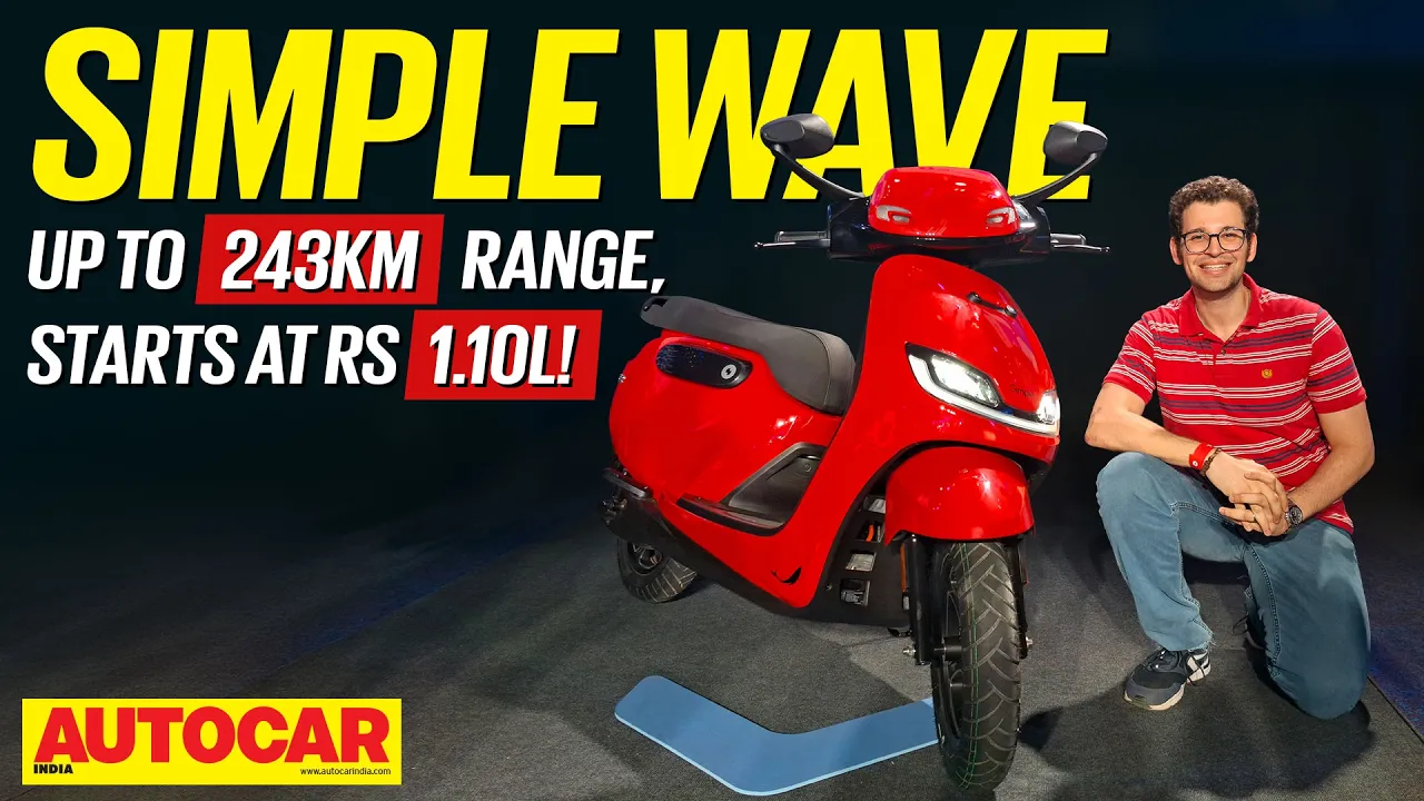 Simple Wave - Can it establish Simple in the big leagues? | Walkaround | Autocar India