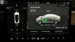 Model 3 Long Range supercharging to 90 %