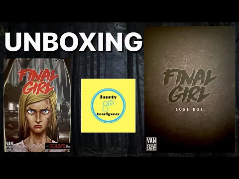 Final Girl Core Box and The Happy Trails Horror - UNBOXING
