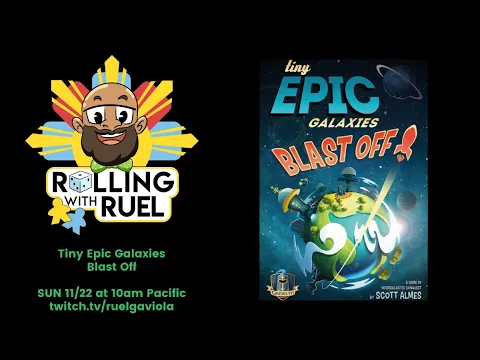 Tiny Epic Galaxies Blast Off Live Play Through