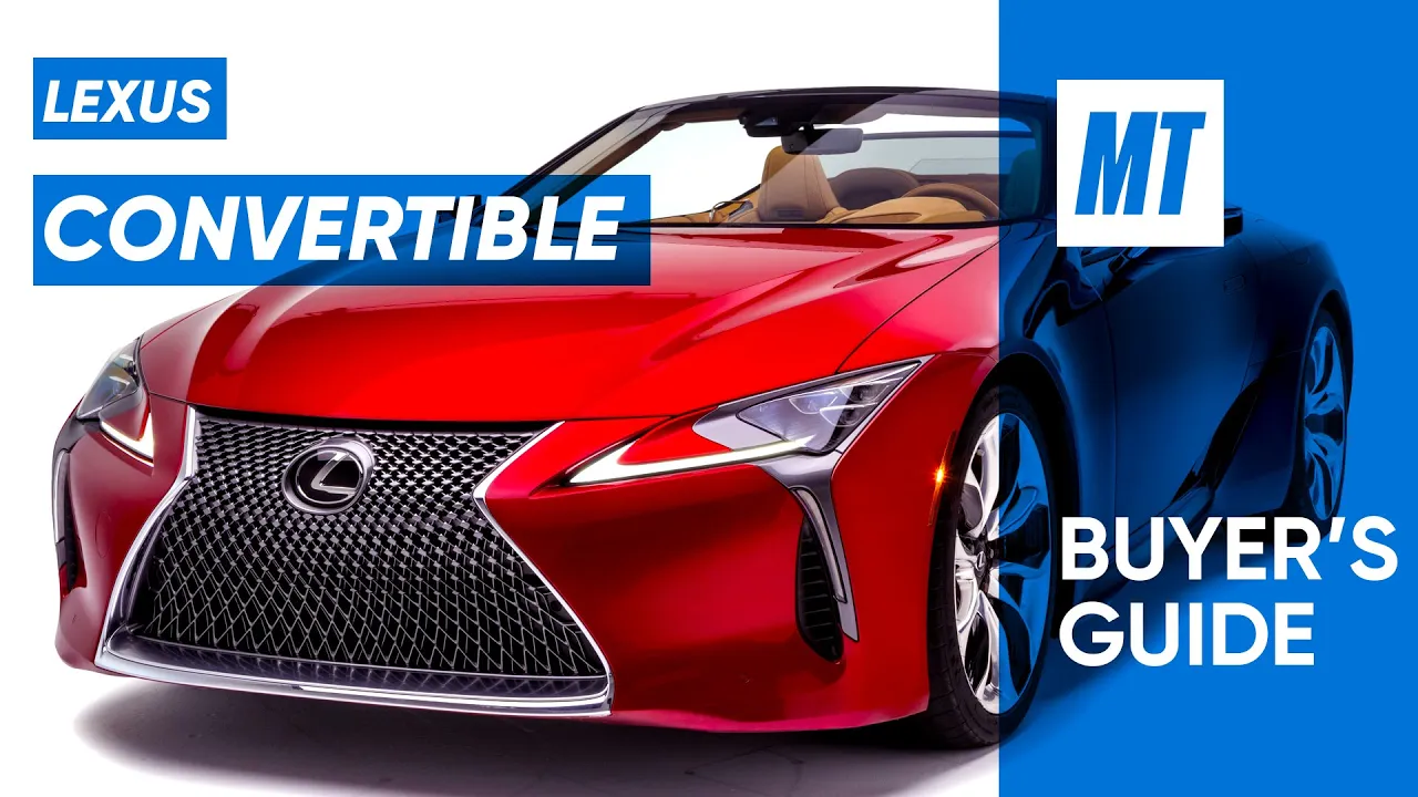 Lexus Convertible! 2021 Lexus LC500 REVIEW | MotorTrend Buyer's Guide