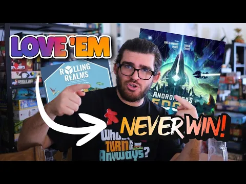 5 Board Games I Love… But NEVER Win