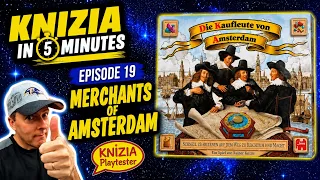 Knizia in 5 Minutes. 19 Merchants of Amsterdam.