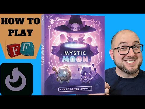 Mystic Moon | Curse of the Zodiac Expansion | How to Play | Boardgame | @Teeturtle