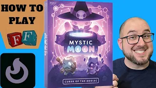 Mystic Moon | Curse of the Zodiac Expansion | How to Play | Boardgame | @Teeturtle