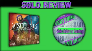 Viscounts of the West Kingdom Solo Review