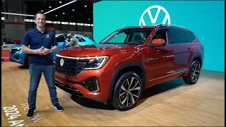 Is the 2024 Volkswagen Atlas a BETTER new luxury SUV than a Mazda CX-90?