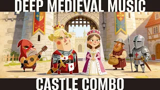 Castle Combo Soundtrack Upbeat Medieval Folk & Lute Music (60 Minutes)