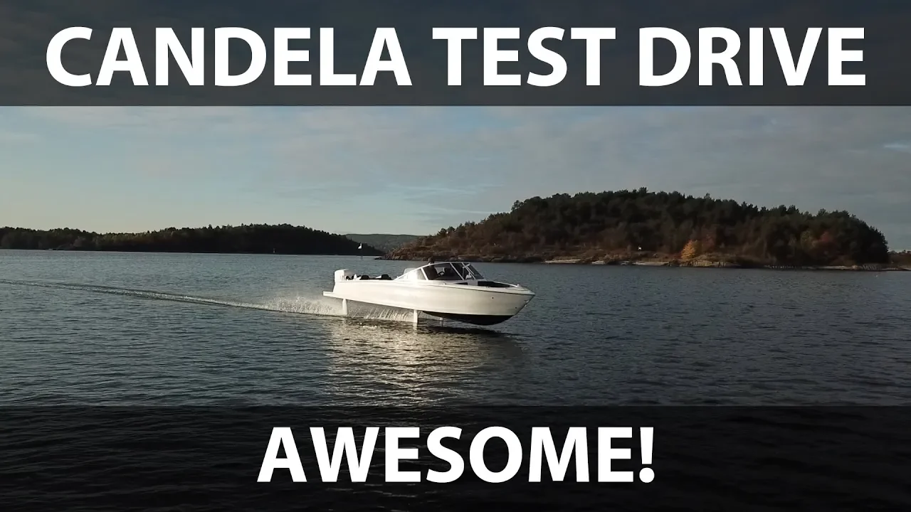 Candela Speedboat test drive in Oslo
