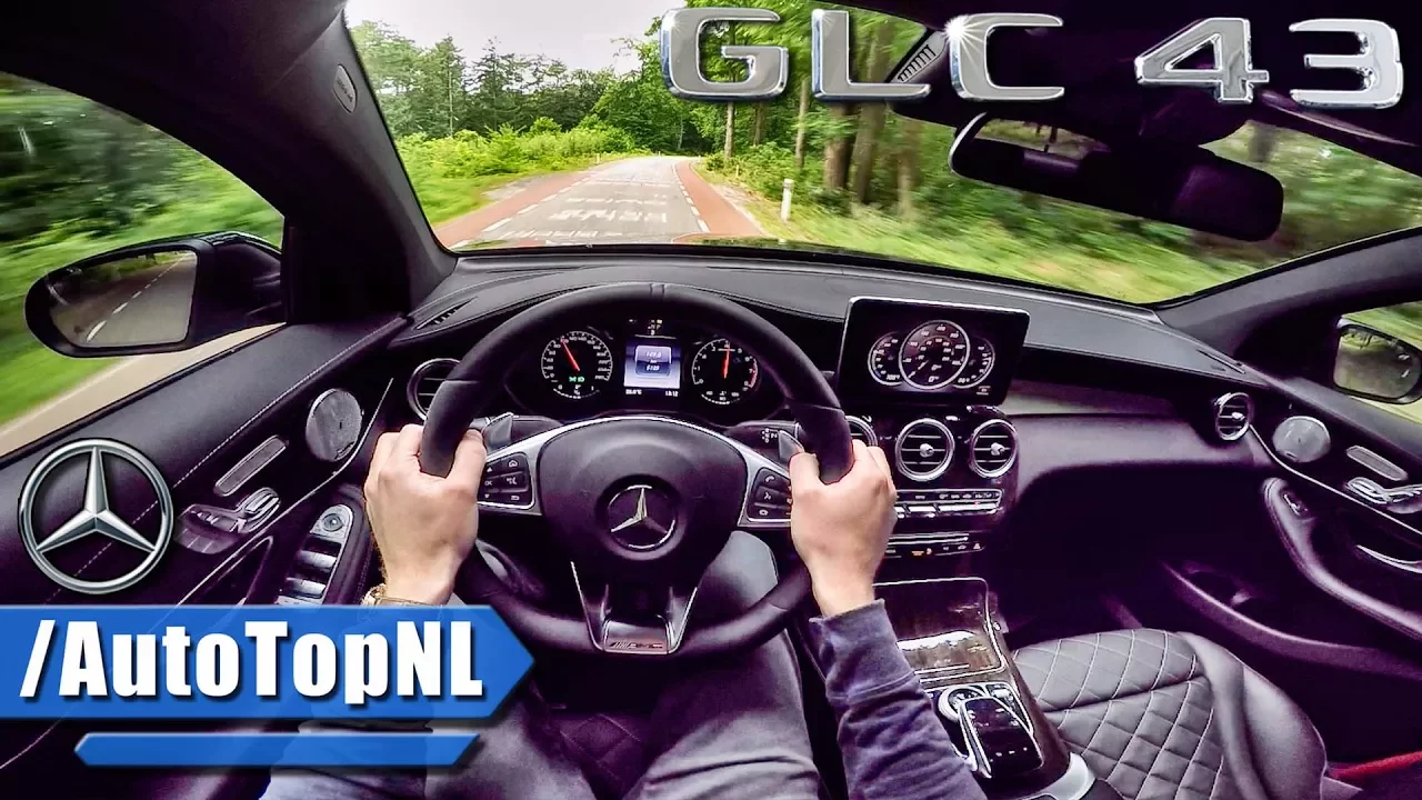 Mercedes AMG GLC 43 Coupe POV Test Drive by AutoTopNL