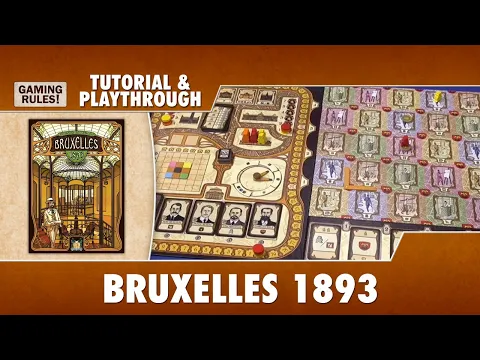 Bruxelles 1893 - Tutorial, Playthrough, & Review