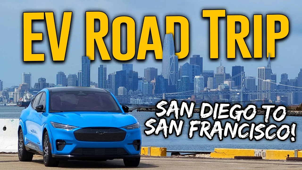 We drove our Mustang MACH-E on a 500 mile ROAD TRIP to San Francisco | Traffic SUCKS, EVs ROCK!