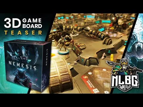 Nemesis 3D Board Game Teaser