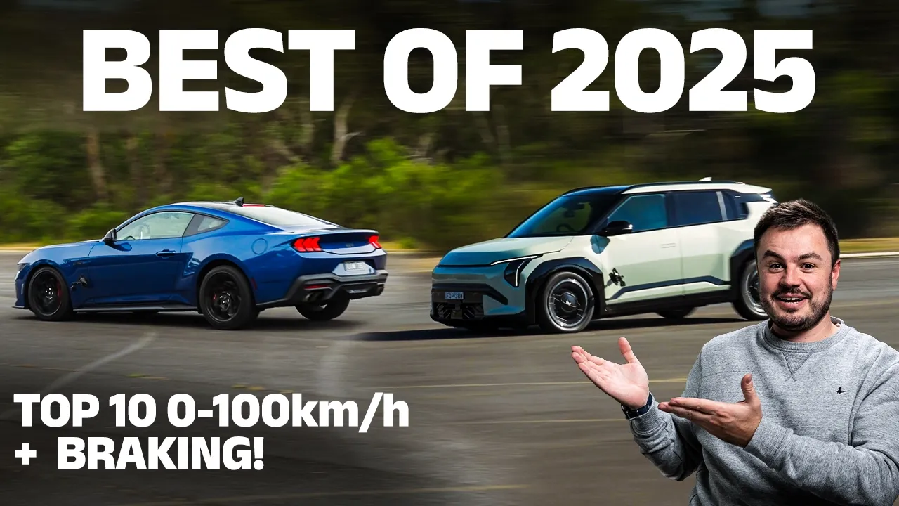 The FASTEST accelerating and best BRAKING cars of 2025