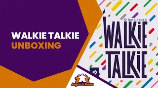 Walkie Talkie | Unboxing (Português)