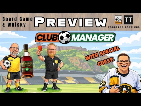 Club Manager and GlenAllachie board game whisky pairing