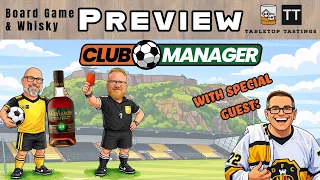 Club Manager and GlenAllachie board game whisky pairing