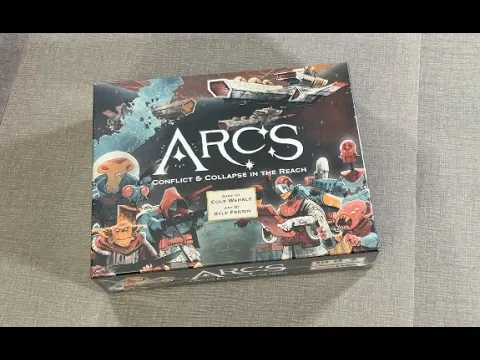 The Discriminating Gamer: Arcs unboxing with Ray