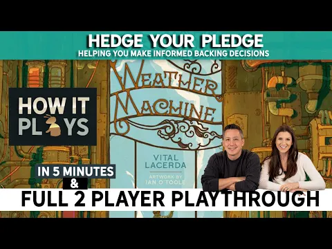 Weather Machine Boardgame Playthrough Review