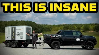 Taking Delivery Of My New Battery-Powered Mobile DC Fast Charger! Charge Rigs FLEXX 120