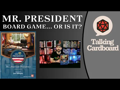 Mr. President - Board Game...Or Is It? -- Thoughts and Impressions