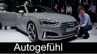 New A5: Audi S5 Coupé vs S5 Sportback comparison review Exterior/Interior special